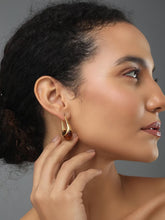 Amber Jelly Hoops Earring